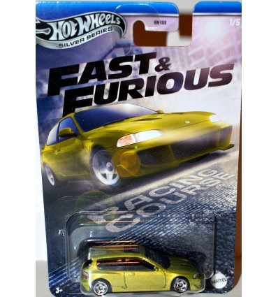 Hot Wheels Silver Series - Fast & Furious - Honda Civic EF