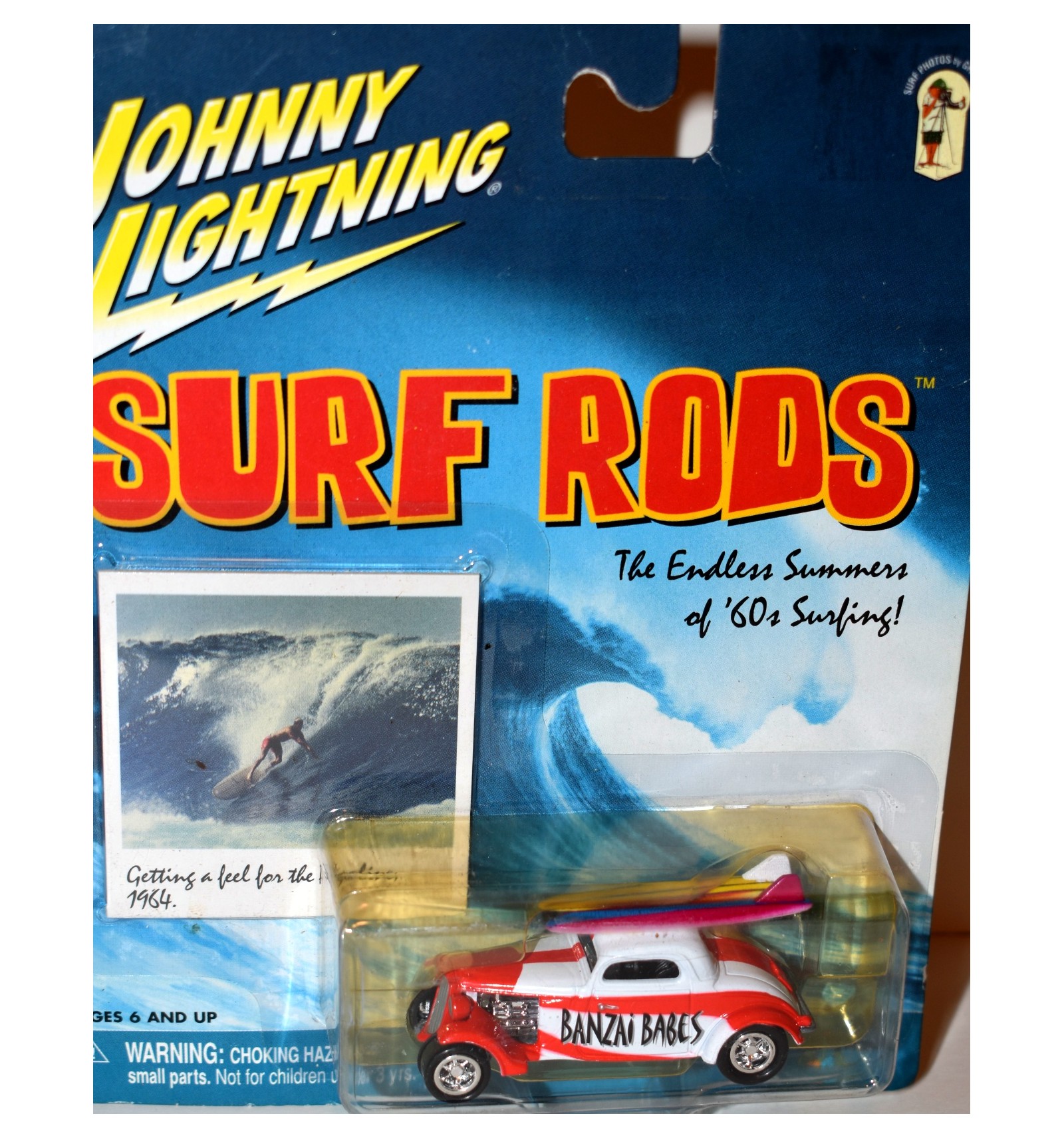 Johnny Lighting Surf Rods - Banzai Babes Flathead Flyer 3 Window