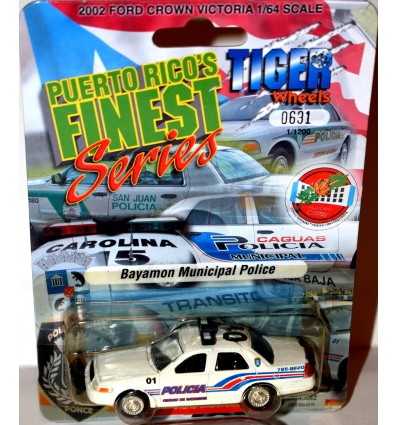 Tiger Wheels - Puerto Rico's Finest Series - 2002 Ford Crown Vic Bayamon Municipal Police