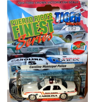 Tiger Wheels - Puerto Rico's Finest Series - 2002 Ford Crown Vic Carolina Municipal Police