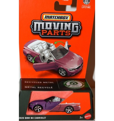 Matchbox Moving Parts - 2020 BMW M4 Cabriolet
