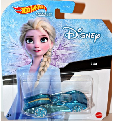 Hot Wheels Character Cars - Disney Frozen - Elsa