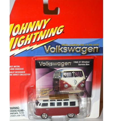 Johnny Lightning - 1965 Volkswagen 21 Window Samba Bus