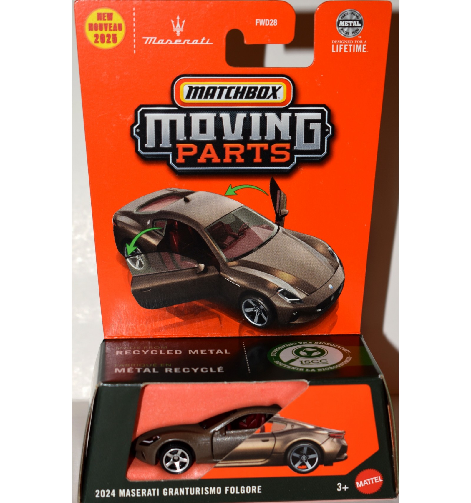 mocchi 25th COLOR EVOLUTION  「新品未開封」 Matchbox Moving Parts - New for 2025 - 2024 Maserati Granturismo