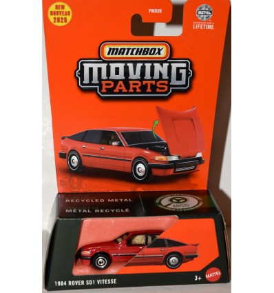 Matchbox Moving Parts - New for 2025 - 1984 Rover SD1 Vitesse