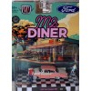 M2 Diorama Sets - M2 Diner - 1957 Ford Fairlane 500 Diorama Set