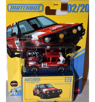 Matchbox Collectors - 1990 VW Golf Country Rallye