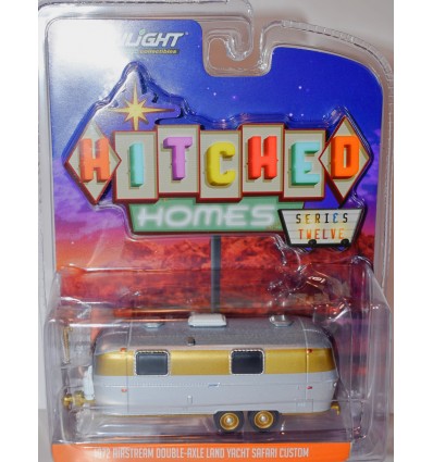 Greenlight Hitched Homes - 1972 Airstream Double Axle Land Yacht Safari Custom