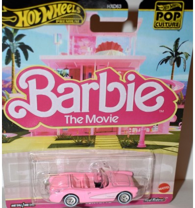 Hot Wheels Premium - Pop Culture - Barbie 1957 Chevy Corvette