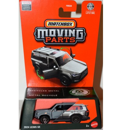 Matchbox Moving Parts - New for 2025 - 2024 Lexus GX SUV