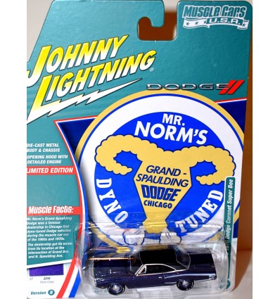 Johnny Lightning Muscle Cars USA - Iconic Mr Norm's 1970 Plymouth Super Bee