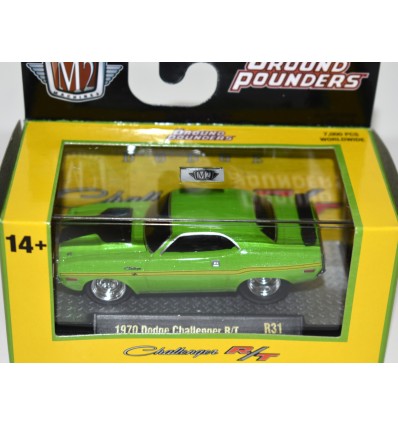 M2 Machines Ground Pounders - 1970 Dodge Challenger R/T