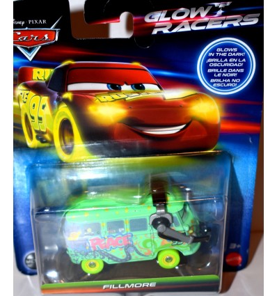 Disney Cars - Glow Racers - Fillmore - VW Hippy Van