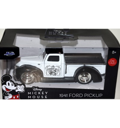 Jada Pink Slips - Disney - Mickey Mouse Steamboat Willie 1941 Ford Pickup Truck