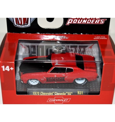 M2 Machines Ground Pounders Rockstar 1970 Chevrolet Chevelle SS