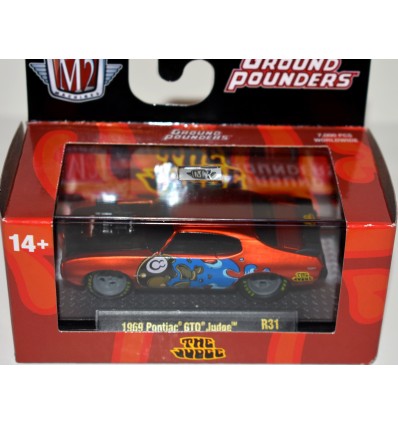 M2 Machines Ground Pounders - 1969 Pontiac GTO Judge