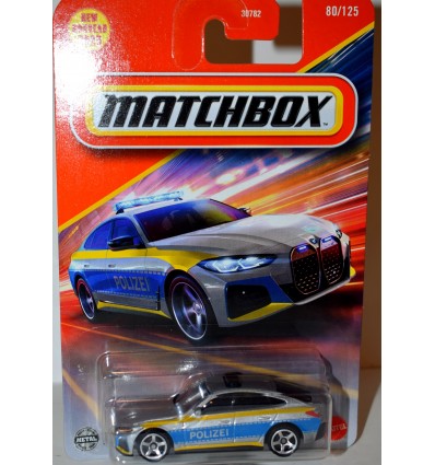Matchbox - New for 2025 - 2023 BMW i4 Police Car