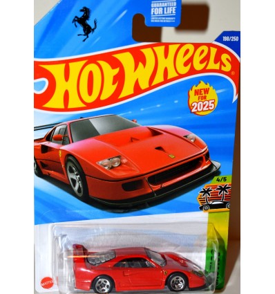 Hot Wheels - New for 2025 - Ferrari F40 Competizione
