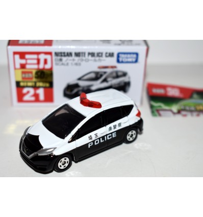 Tomica - No 21 - Nissan Note Police Car