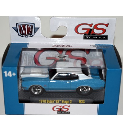 M2 Machines Ground Pounders - 1970 Buick GS Stage 2