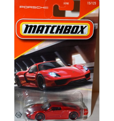 Matchbox - Porsche 918 Spyder