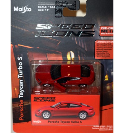 Maisto Speed Icons - Porsche Taycan Turbo S