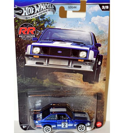 Hot Wheels Silver Series - Rally Racers - Ford Escort RS2000