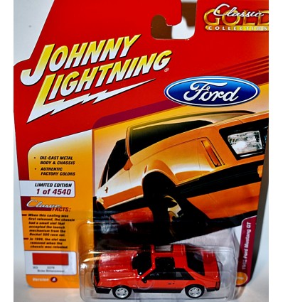 Johnny Lightning - 1982 Fox Bodied Ford Mustang GT