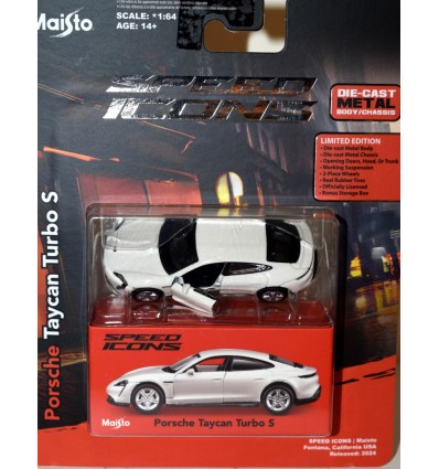 Maisto Speed Icons - Porsche Taycan Turbo S