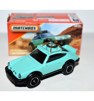 Matchbox Power Grabs - 1985 Porsche 911 Rallye Car