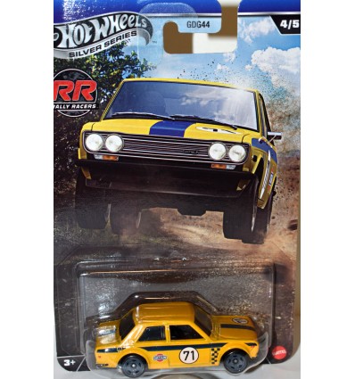 Hot Wheels Silver Series - Rally Racers - 1971 Datsun 510