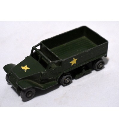 Matchbox Regular Wheels (49A-5) M3 Personnel Carrier Military Half Track