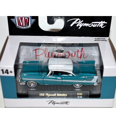 M2 Machines Auto-Thentics - 1958 Plymouth Belvedere