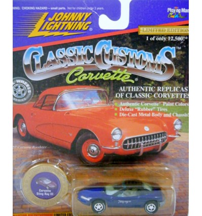 Johnny Lightning - Classic Customs Corvettes - Chevrolet Corvette Stingray III Concept Vehicle