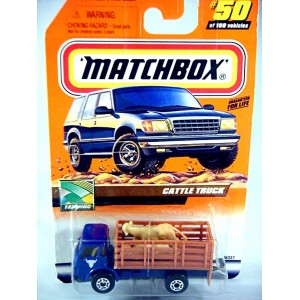 Matchbox 2000 Millennium Logo Chase Series - Dodge Cattle Truck