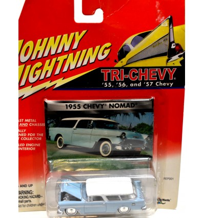 Johnny Lightning Tri-Chevys – 1955 Chevrolet Nomad Station Wagon
