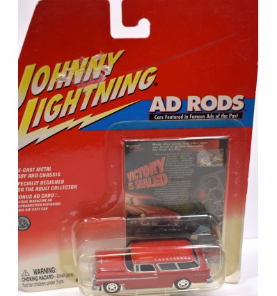 Johnny Lightning Ad Rods - 1955 Chevrolet Nomad
