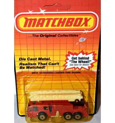Matchbox Extended Ladder Fire Truck