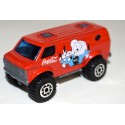 Matchbox - Chevy Van 4x4 - Coca Cola Polar Bears Van