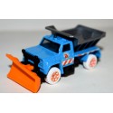 Matchbox - Chevrolet Tundra Division Snow Plow and Salt Spreader