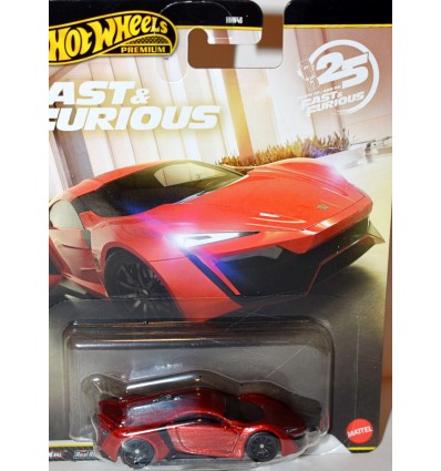 Hot Wheels Premium Fast & Furious W Motors Lykan Supercar