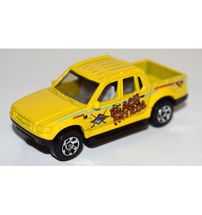 Matchbox - Beach Patrol Ford Explorer Sport Trac
