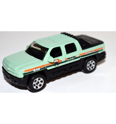 Matchbox National Parks Wildlife Rescue Chevrolet Avalanche Pickup Truck