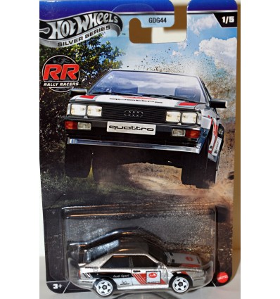 Hot Wheels Silver Series - Rally Racers - 1987 Audi Quattro