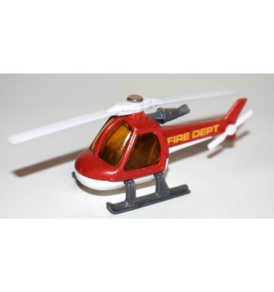 Matchbox Fire Department Helicopter