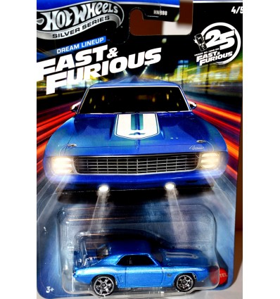 Hot Wheels Silver Series - Fast & Furious Dream Lineup - 1969 Chevy Yenko Camaro