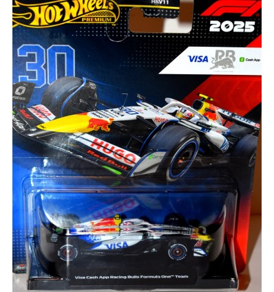 Hot Wheels Formula 1 - 2025 Series - Visa Cash App Racing Bulls F1 Car