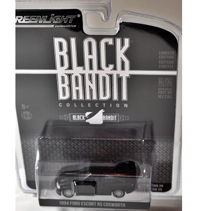 Greenlight - Black Bandit - 1994 Ford Escort Cosworth