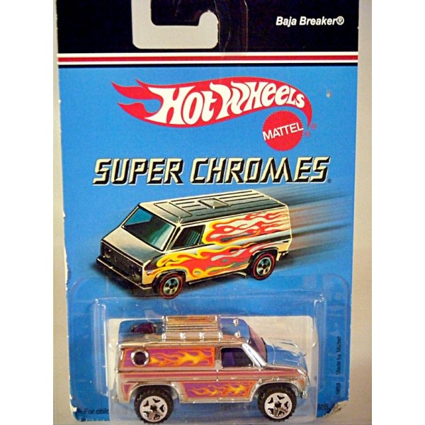 hot wheels chrome van
