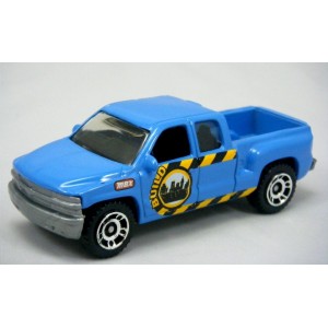 Matchbox - Chevrolet Silverado Crew Cab Contractor Pickup Truck
